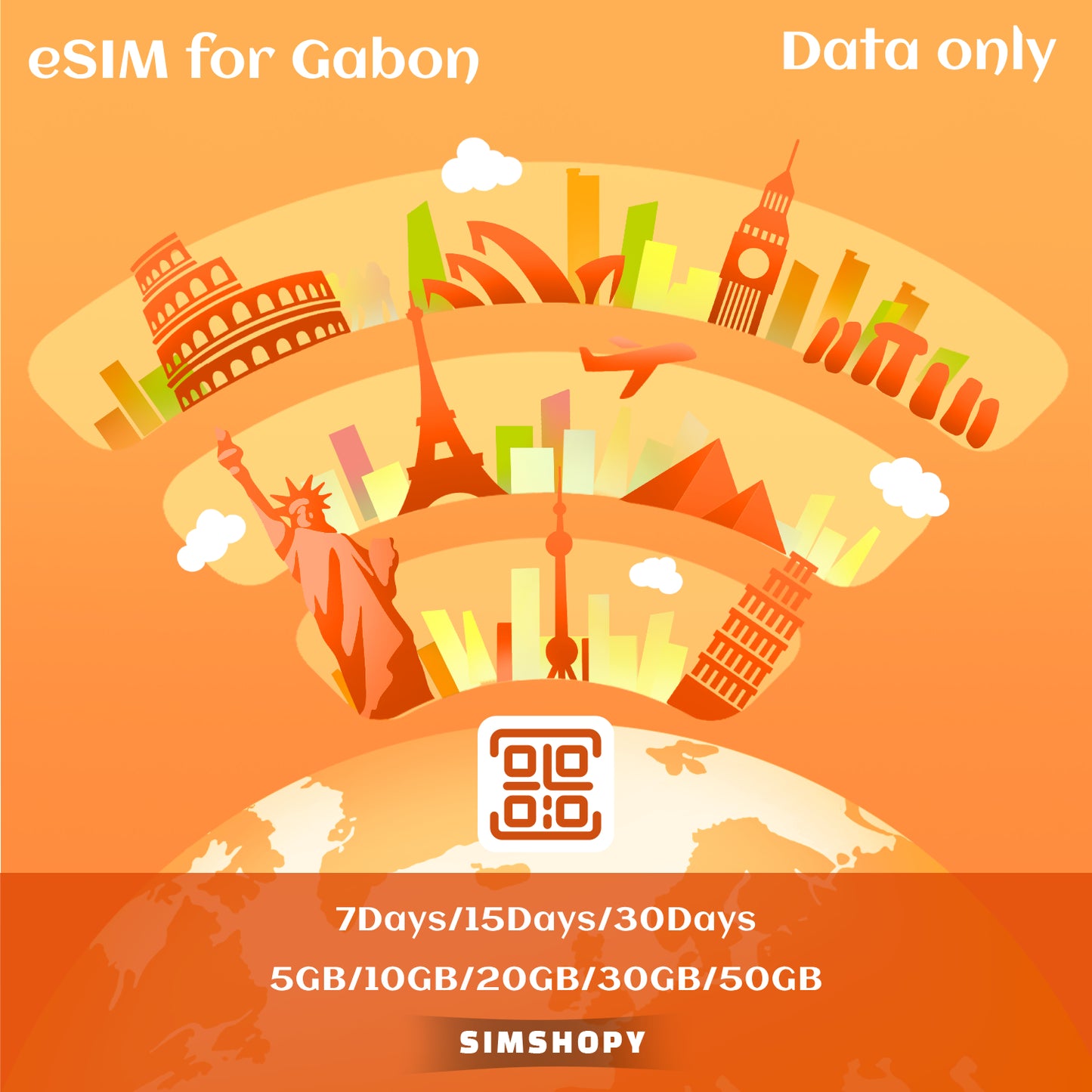 eSIM Gabon