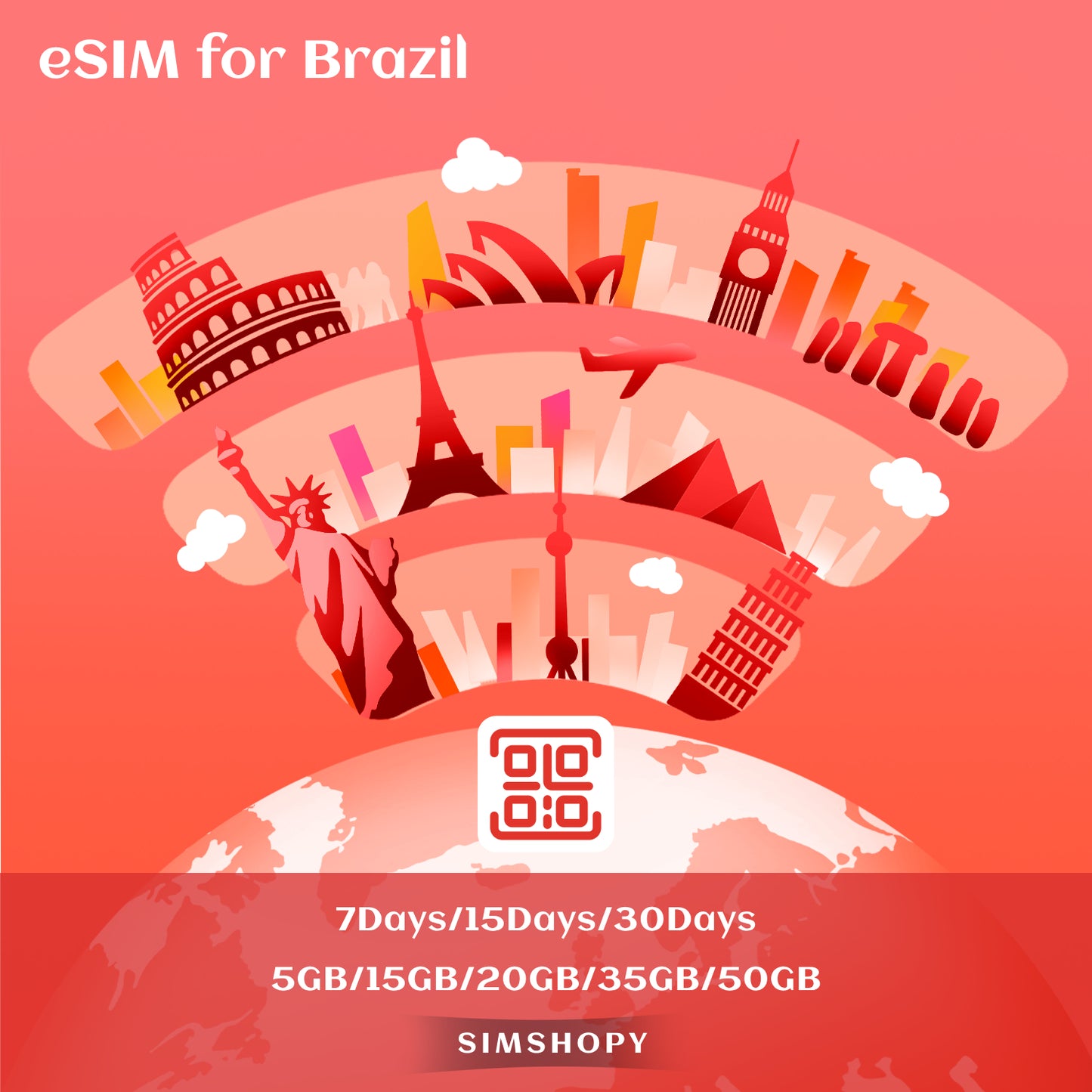 eSIM Brasilien